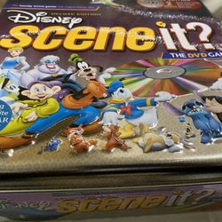 Disney Scene it? Deluxe Edition 2 DVD Board Game Complete - 2005 Collectors Tin