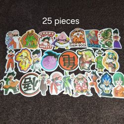 Dragon Ball 25 Piece Stickers $5 For All 
