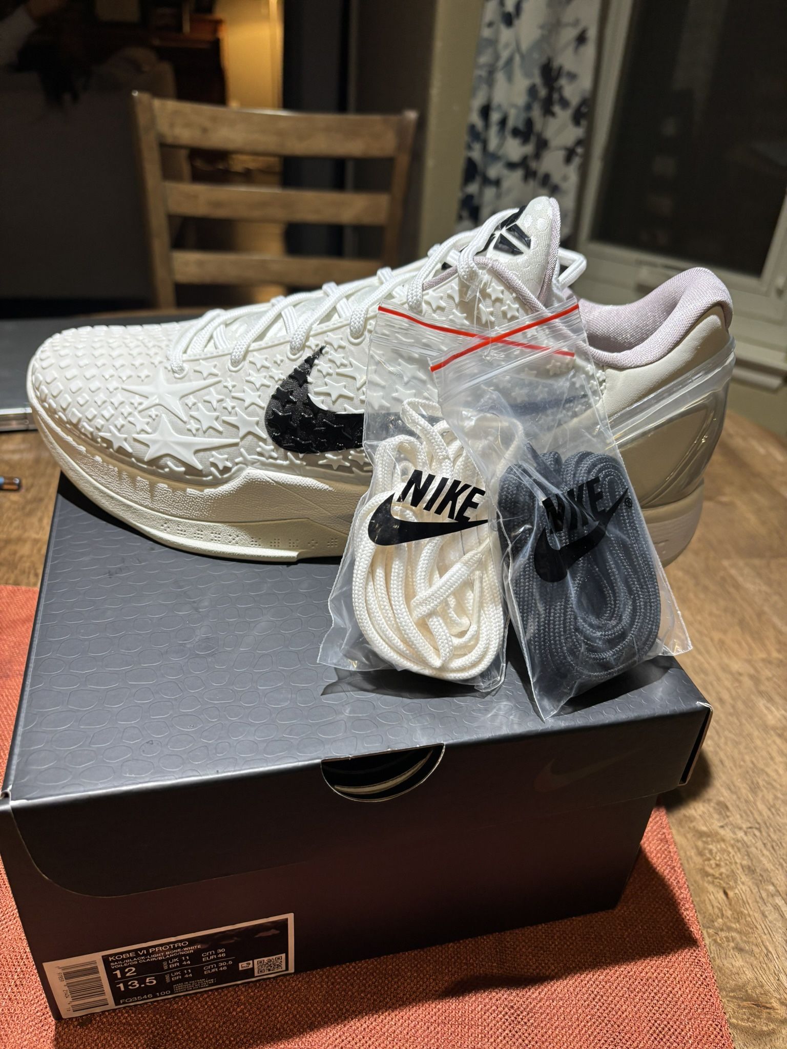 Kobe 6 Protro Sail All Star Size 12