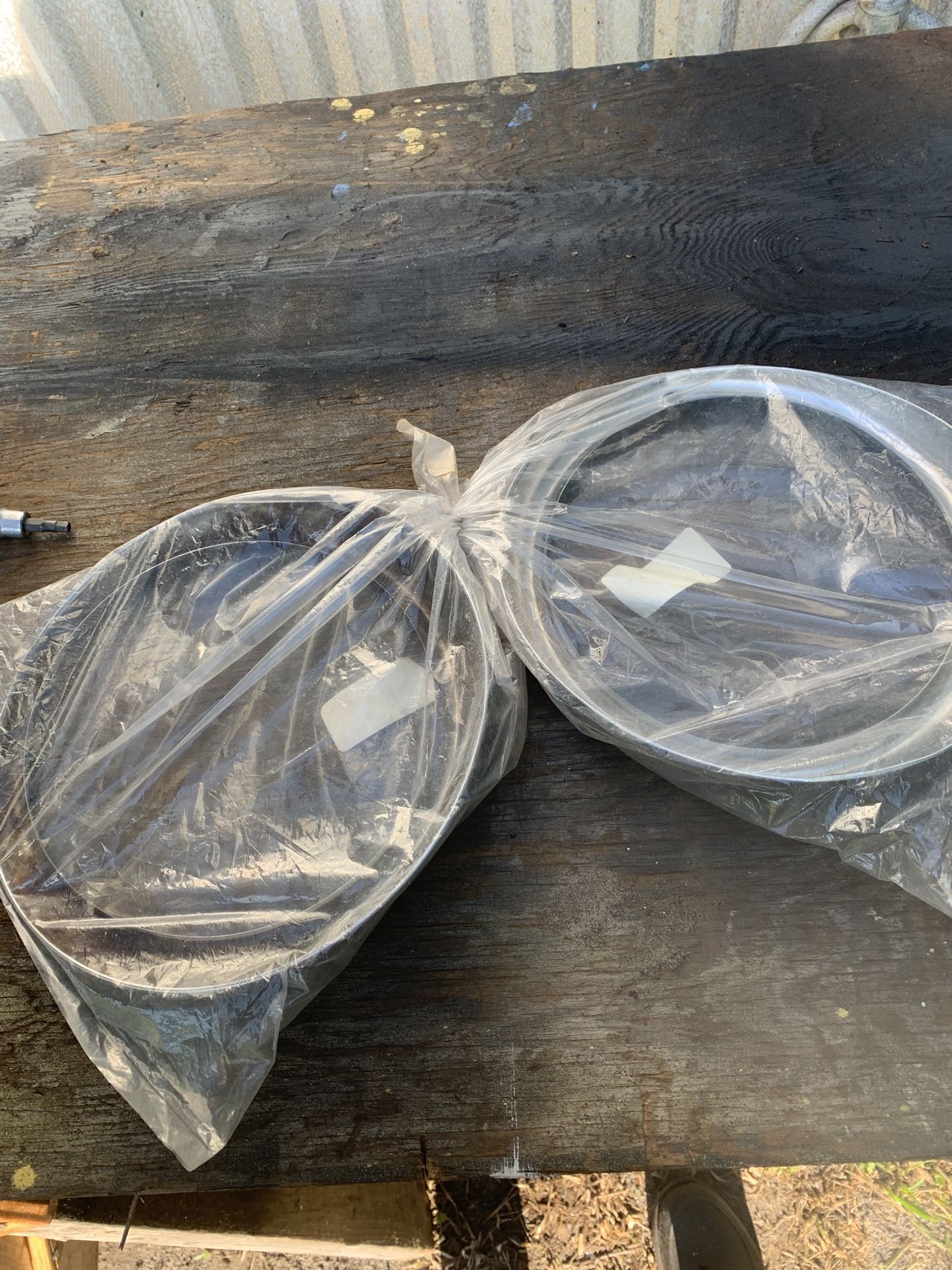 VW Beetle/ Supper Beetle Headlamp Rim Chrime Set