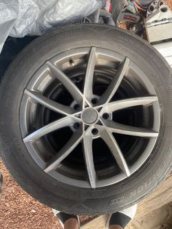 Full Set Of 17 Inch Wheels And Tires 