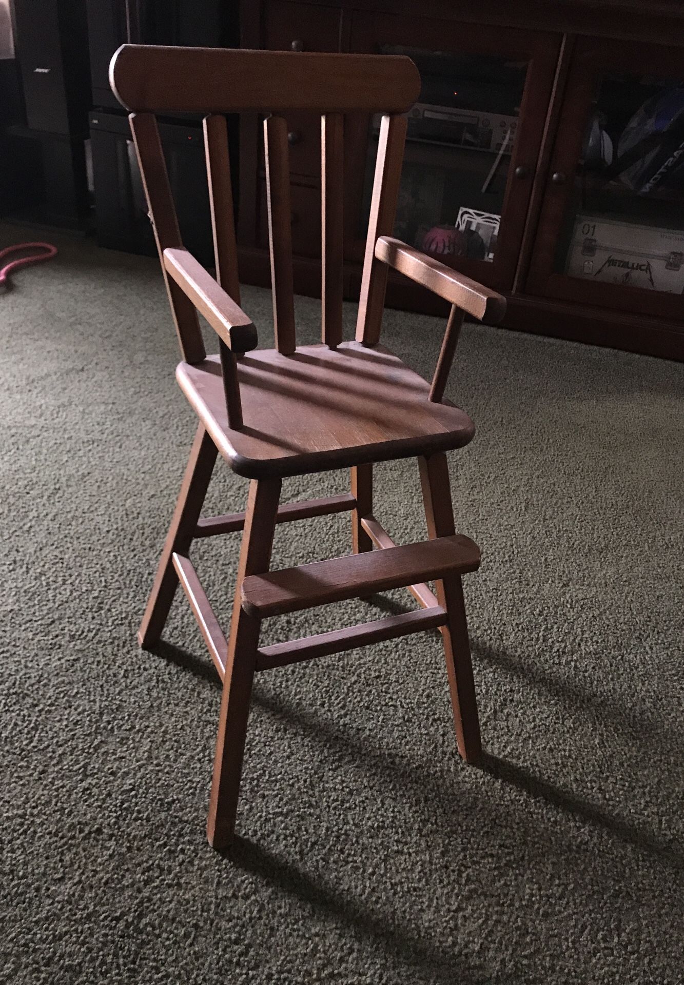 Antique Doll High Chair