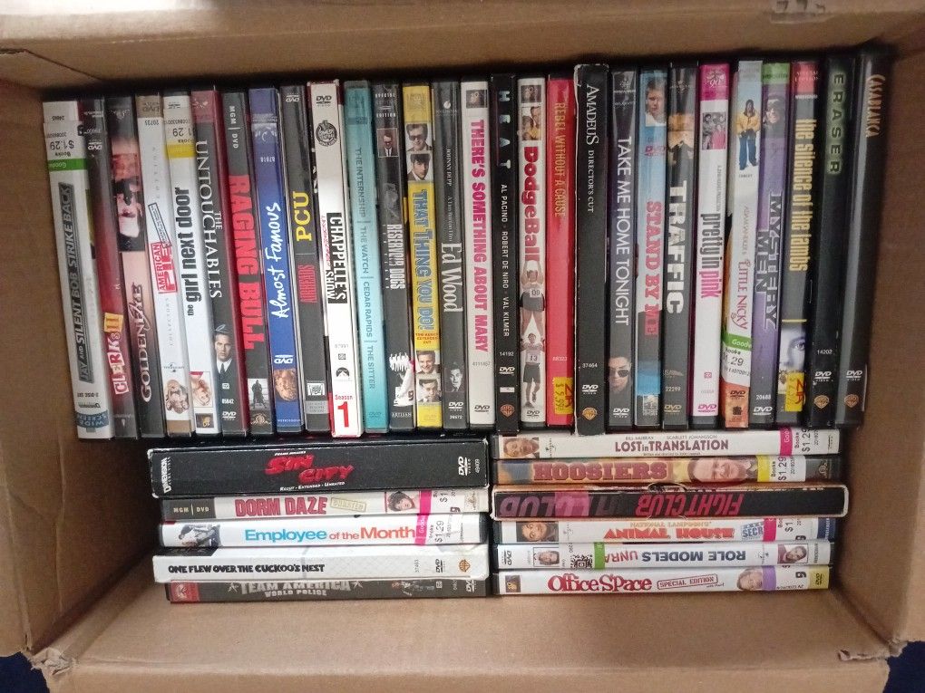 Caja De DVDs