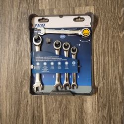 Teq By Gear Wrench Metric Ratchet Wrench Set