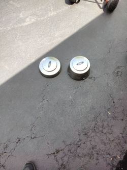 F-350 dually center caps