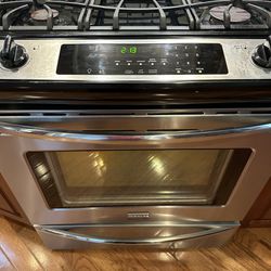 Frigidaire Gas Range Slide-in Stove Stainless Steel 