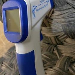 78-B3-Unbranded-Unisex-THERMOMETERS-Blue Color, White Color---All Seasons-health care, Work, healthcare-Like New Condition 
