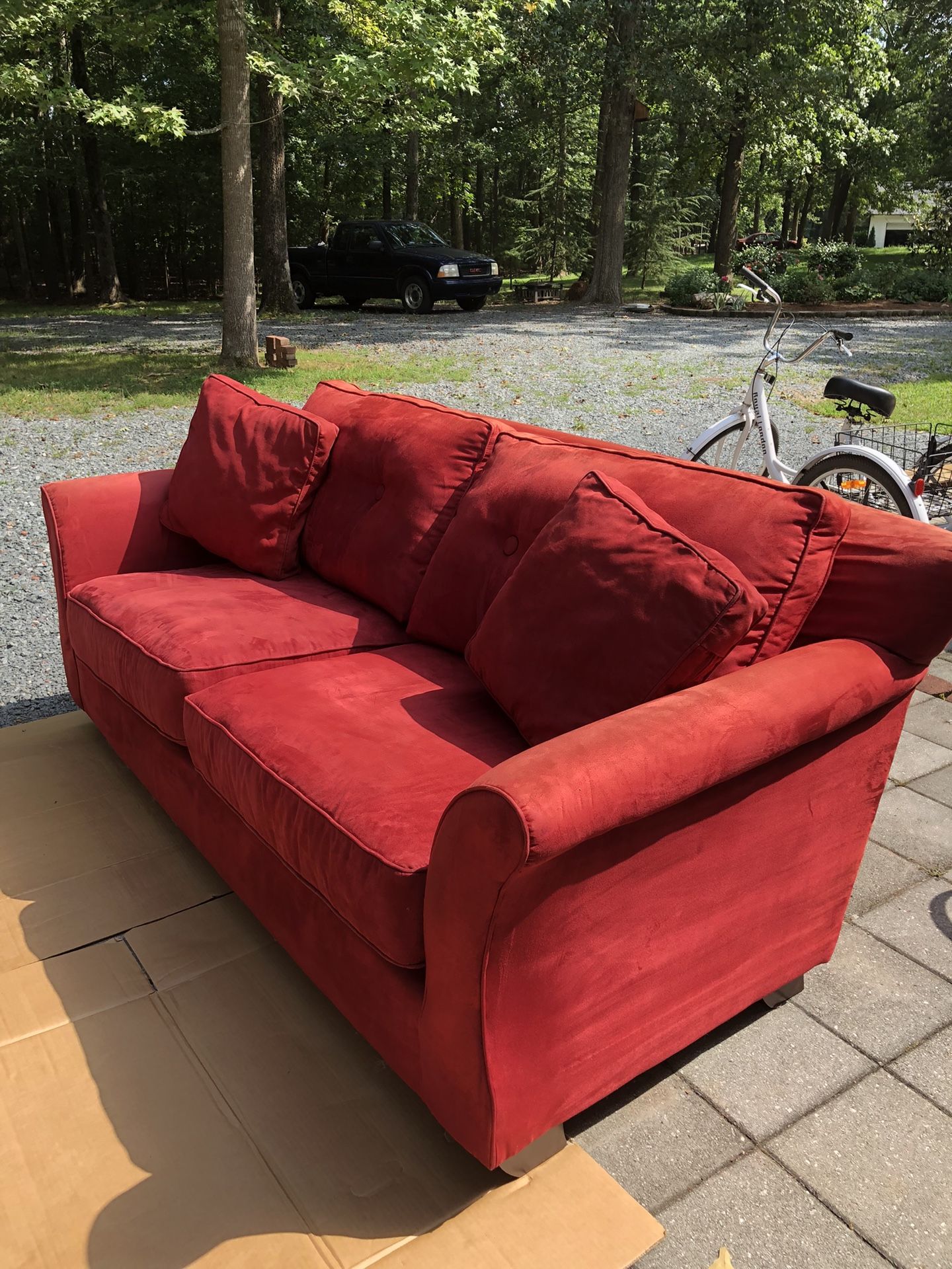 Couch  82” Comfortable And Clean 
