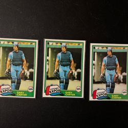 Gary Carter Baseball Cards