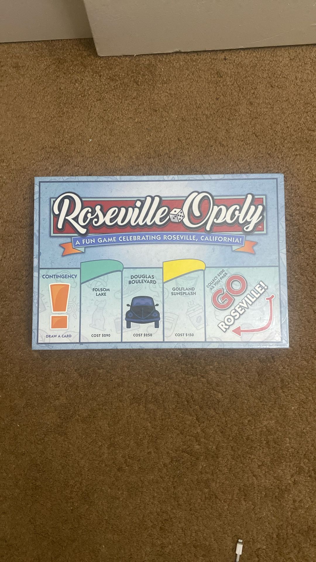 Rare Collectors 1st Edition Roseville Monopoly Boardgame (Read Desc.)