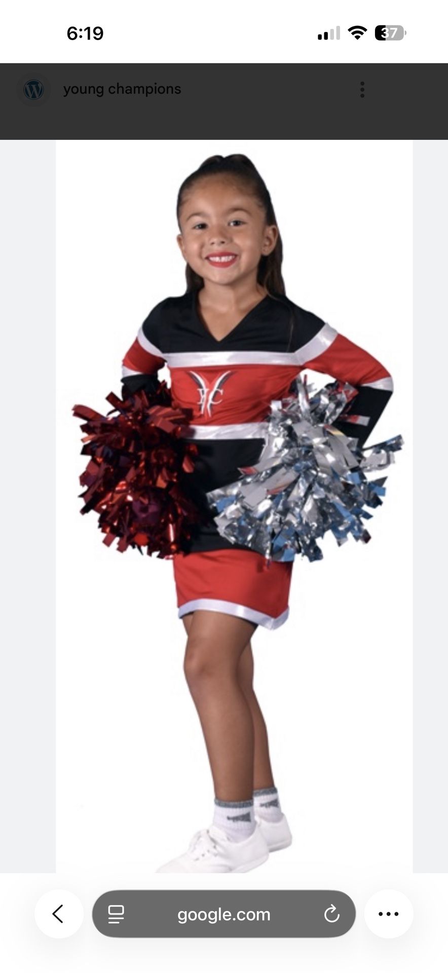 Young Champions COMPETITION UNIFORMs