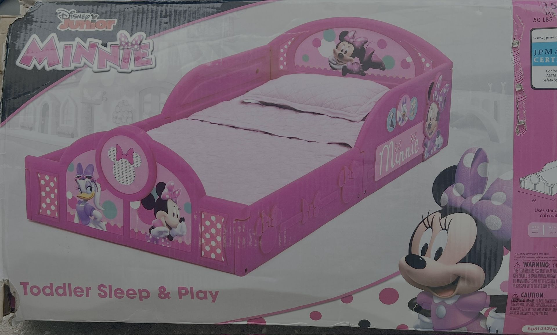 Mini Mouse Toddler Bed Frame