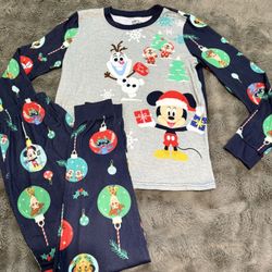 Disney Christmas Pajamas Adult Size Small