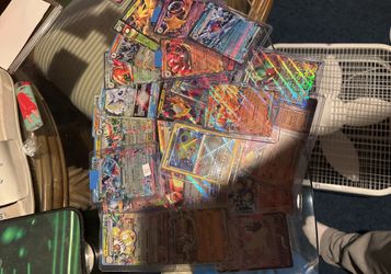 50 Pokemon Ex Cards All Mint! Vstar Ex Radiant Rainbow Cards Lot Of 50