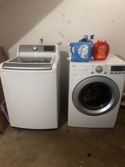 Washer and Dryer set