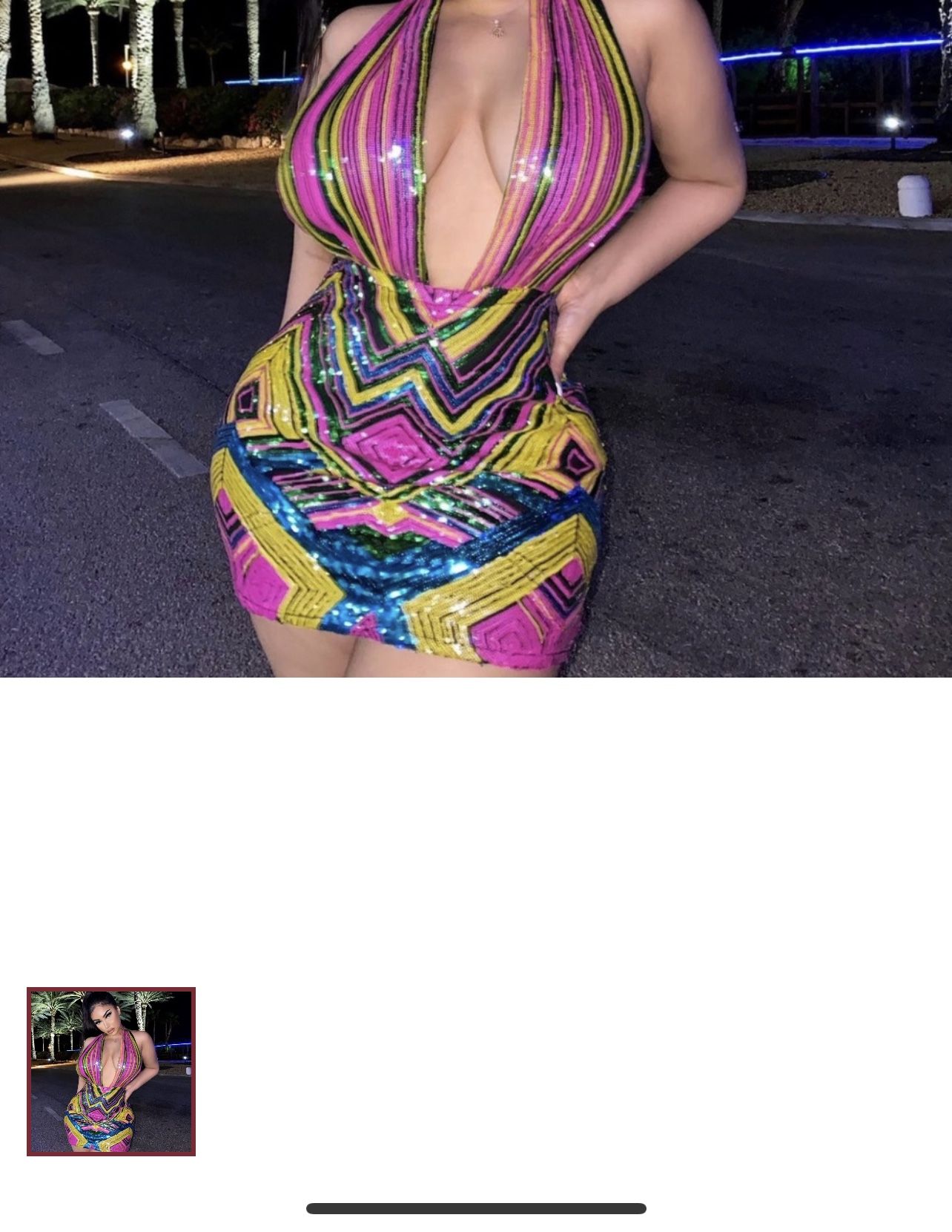 Sequin Dress