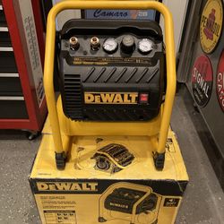 Air Compressor Quiet DeWalt Brand New 200 psi. 