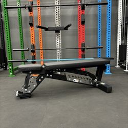 Adjustable Bench (Flat/Incline) 1,000 lb Weight Capacity - AB-300 (4 Colors) 