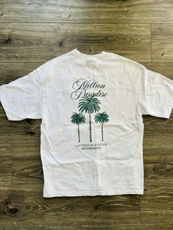 Million Italy Goodfellas White T-Shirt, Men’s Size Small, Made in Italy 