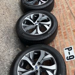 18” Rims and Like New Tires 5x114.3 Bolt Pattern 
