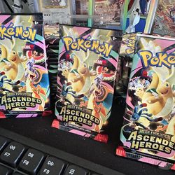 Pokemon Card Packs Ascended Heroes
