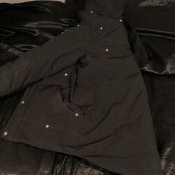 Moose Knuckles Kids Shearling Parka – Black – Size L/G – Great Condition