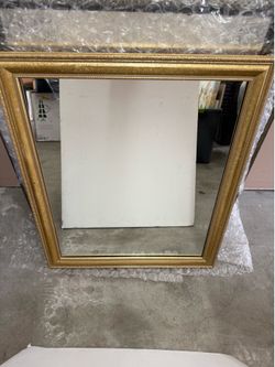 Gold Wall Mirror