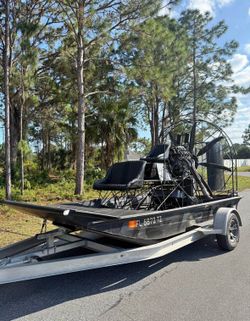 Supercharged LS Aluminum Airboat