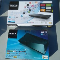 SONY BLU-RAY STREAMING PLAYERS. READ DETAILS 