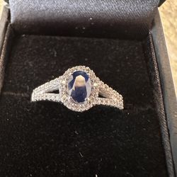 Natural Blue Sapphire Ring