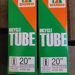 NEW Bicycle Bmx Thornproof Inner Tubes 20"