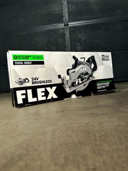 FLEX 24v Max Brushless 7-1/4” Rear Handle Circular Saw (Tool Only)