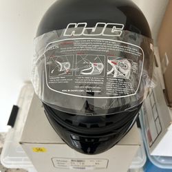 Motorcycle Helmet HJC - XL Black, Full Face Street