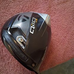 Mint left hand taylormade  qi 10 driver head and headcover