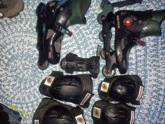 Rollerblade Inline Skates with Protective Gear Set
