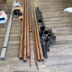 2 Inch By 10 Feet Copper Pipe New- Unused