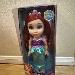 Disney Princess Ariel Little Mermaid Doll 15”