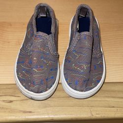 Carters Size 7 DinosaurSlip Ons 