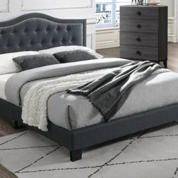 Queen Frame With Mattress