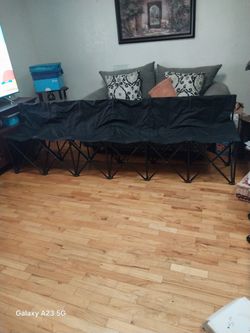 6 sitter chair or bench
