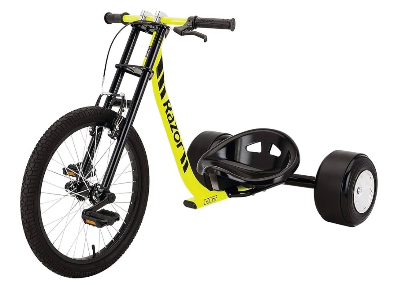 Razor DXT Drift Trike Yellow, One Size