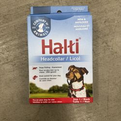 Black Halti Dog Collar
