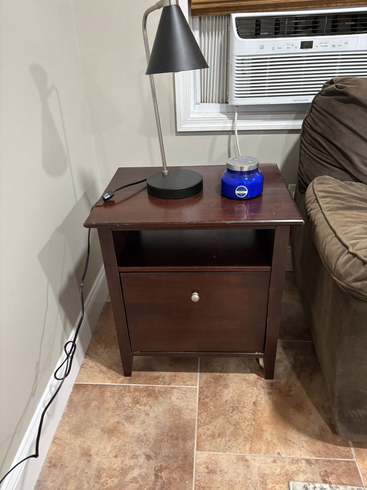 Cherry Wood End Table