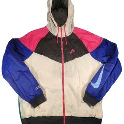 NIKE los angeles lab RETRO DISCO 90S HOODED WOMAN JACKET WINDBREAKER SIZE XL
*price Is Firm*