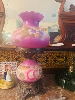 Vintage “ Gone with the wind “ ( gwtw ) 2 electric lamp
