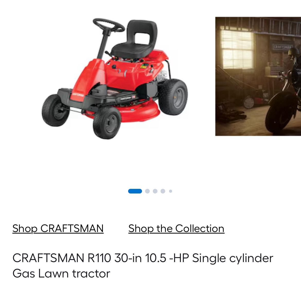 Craftsman Riding Lawn Mower