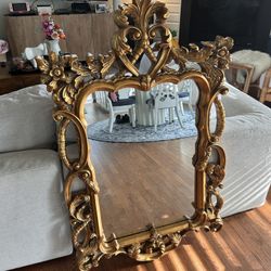 Sterling Industries Exquisite Large Gold Ornate Mirror