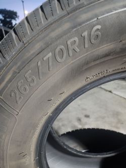 265/70R16 Michelin Tires