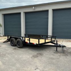 New 2026 Worldwide 6 x 12 utility trailer 7k gvwr