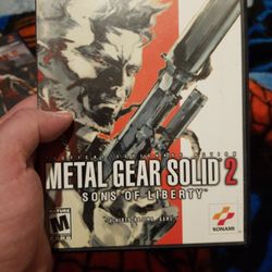 Metal gear Solid 2 Sons Of Liberty